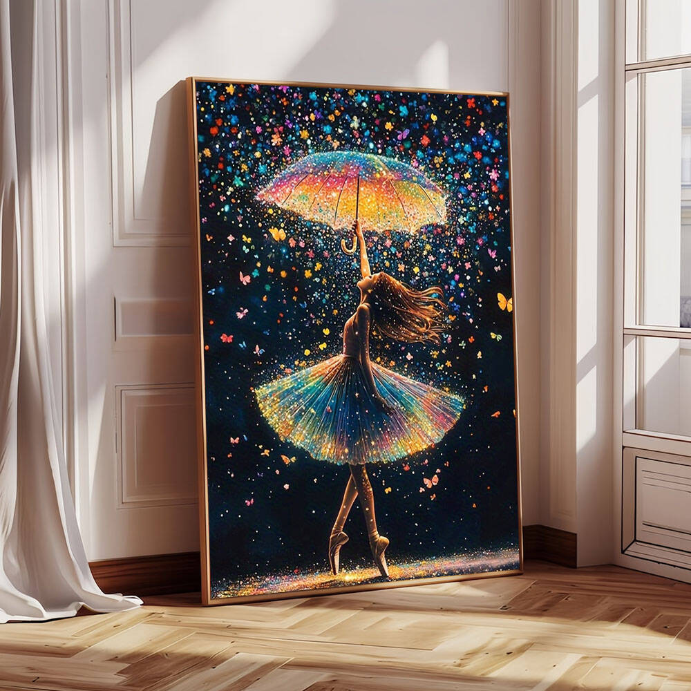 Art Craft Umbrella - 犬と猫のダイヤモンド絵画,モザイク,日曜大工,丸い正方形のドリル,動物の刺embroidery,ラインストーンの写真,レジャーギフト,EverShine-5D