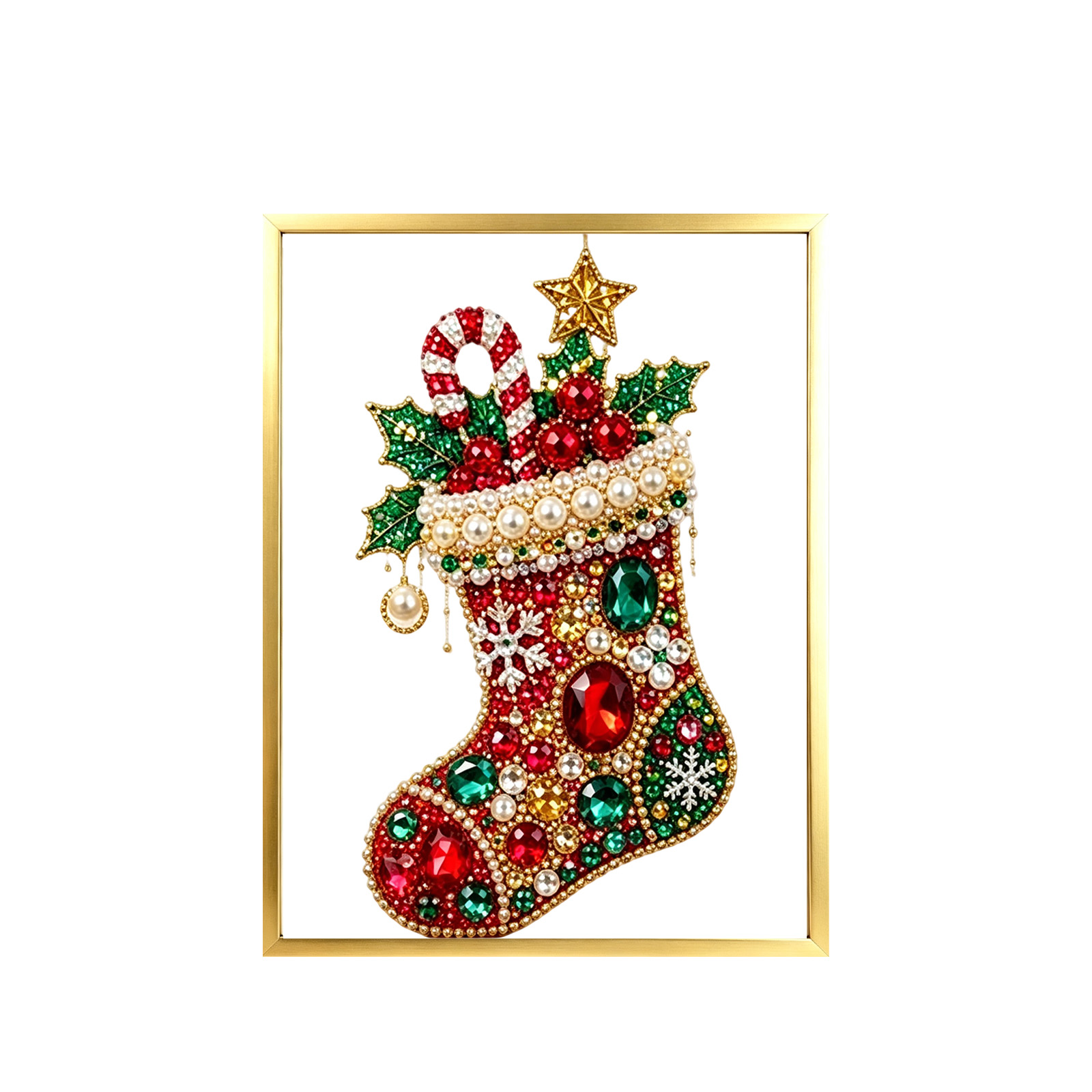 Art And Craft Xmas Tree - クリスマスDIYダイヤモンドペインティングキット 大人と子供向け ジェムクリスタルアート絵 サンタ トナカイ クリスマスツリー