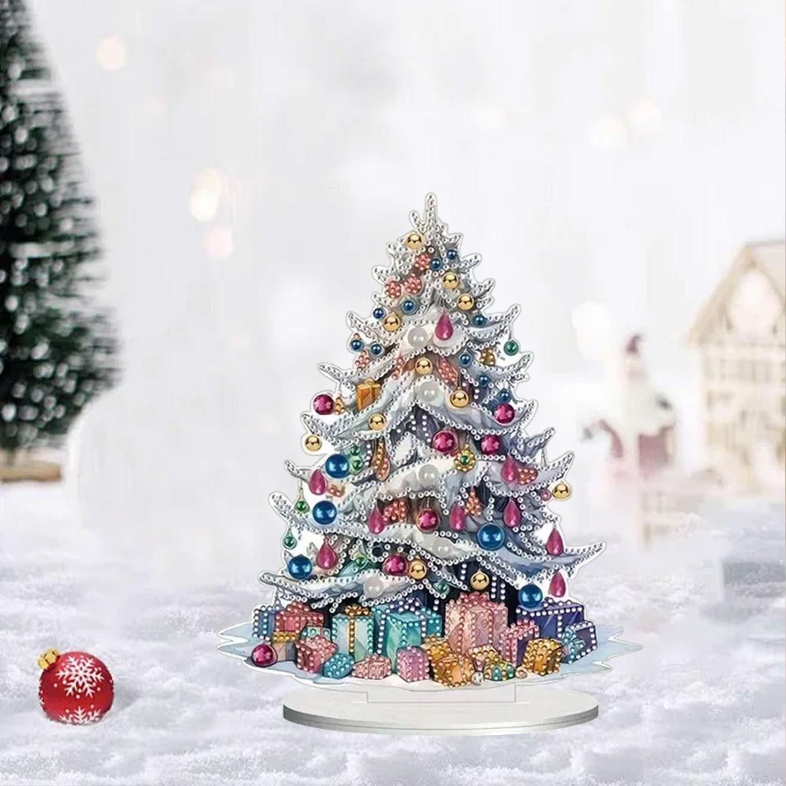 Art And Craft Xmas Tree - クリスマスツリーデスクトップ装飾クリスマス卓上オーナメントアート工芸品ギフトグッズ人工クリスマスツリー農家ホテル用