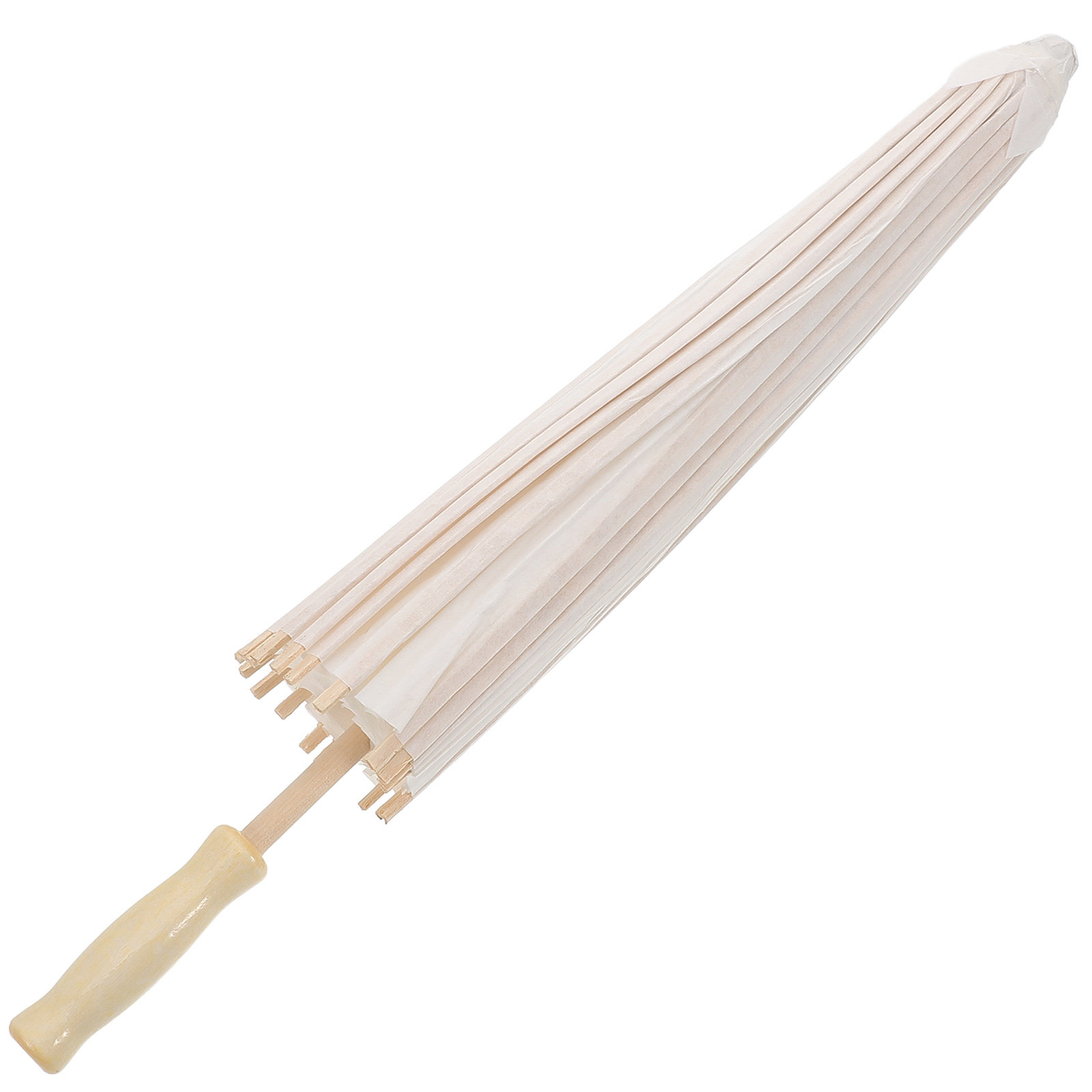 Art Craft Umbrella - DIYペーパーアンブレラ 子供用 手描き落書き画 未完成クラフト装飾 写真撮影用小道具 幼稚園