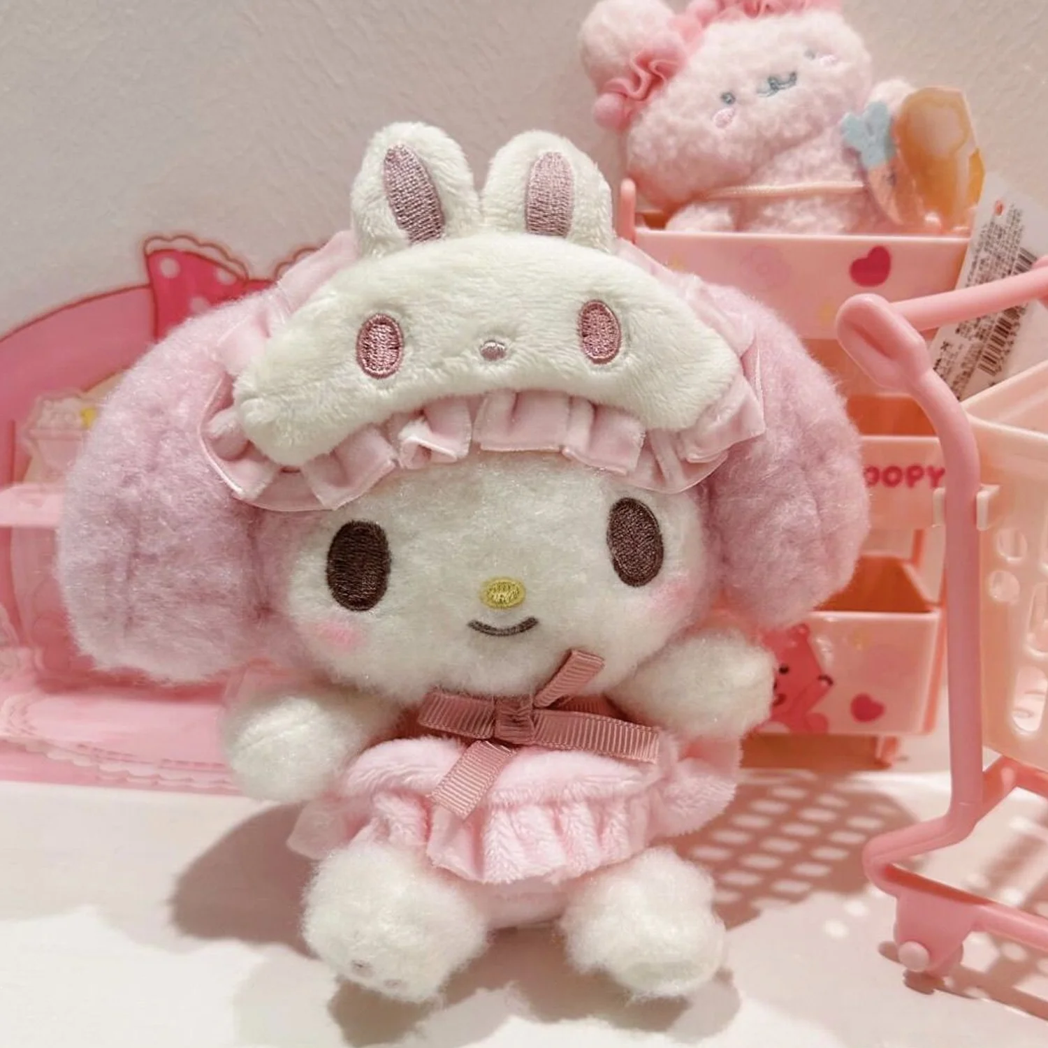 Art Craft Eyes - キュートなメロディーバッグペンダント、アイマスク、パジャマシリーズのドールペンダント、キーチェーン、バッグペンダント、彼女へのプレゼント