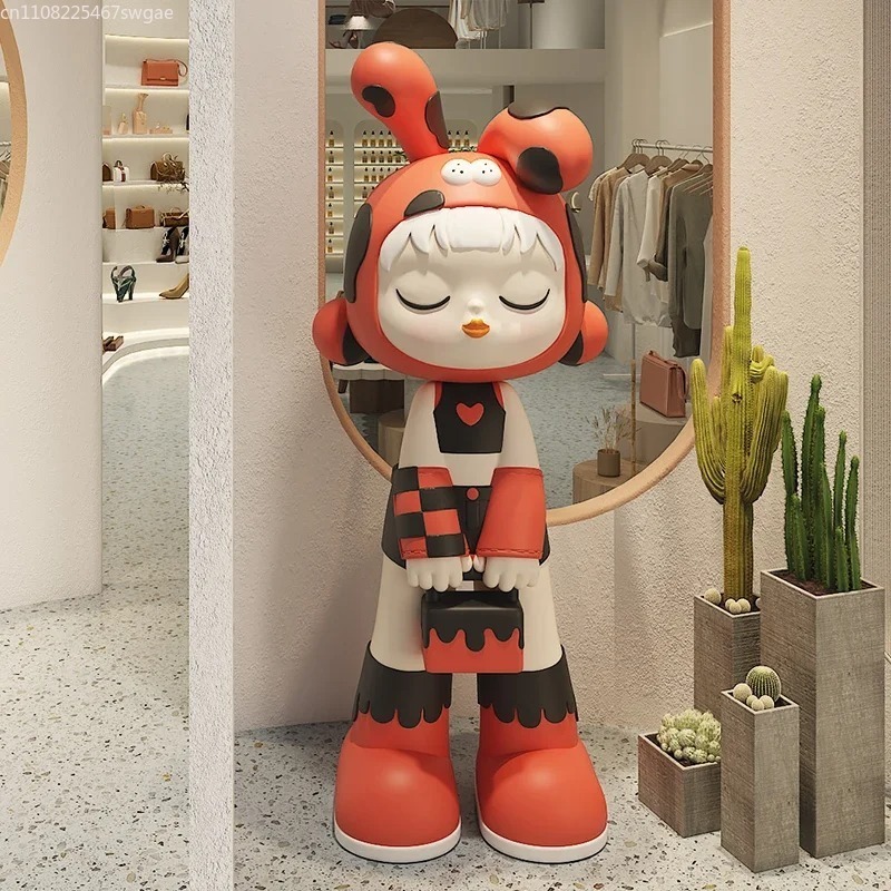 アートカートゥーンガール像 室内ファッションキャラクターモデ - Art Craft Decoration のレビューと価格