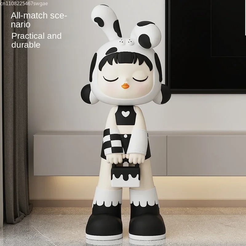 アートカートゥーンガール像 室内ファッションキャラクターモデ - Art Craft Decoration のレビューと価格