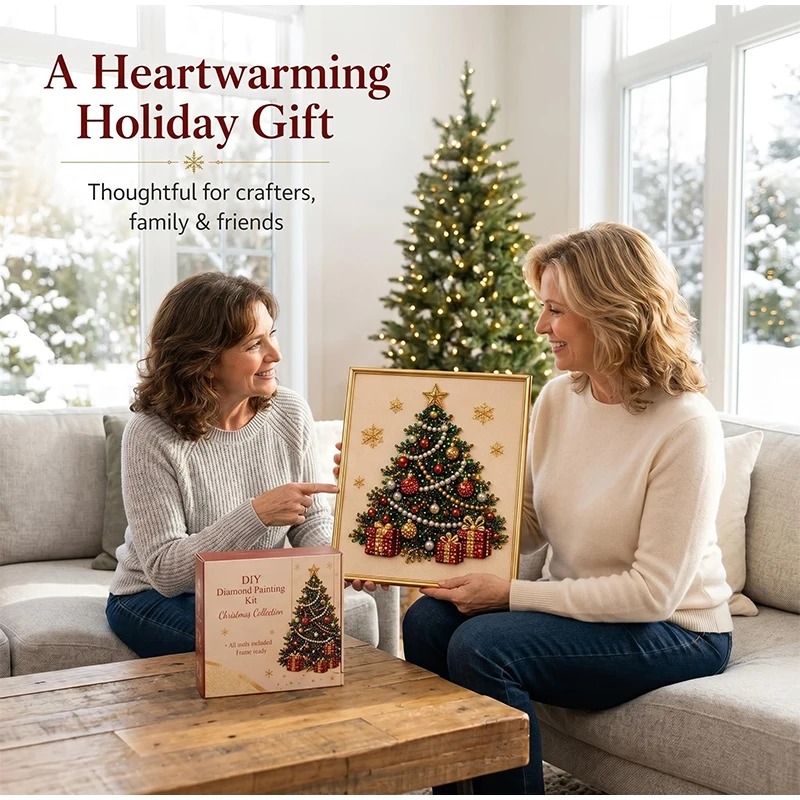 クリスマスパールダイヤモンドペインティングアートセット（フレ - Art Craft Gifts For Adults のレビューと価格
