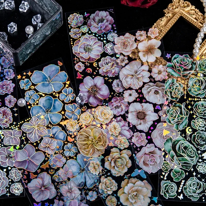 3 ピース/パック花フラットステッカー美的装飾スクラップブッ - Art Craft Stick のレビューと価格