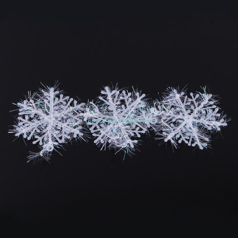 E74E クリスマス スノーフレーク オーナメント 6 個  - Art And Craft Xmas Tree のレビューと価格