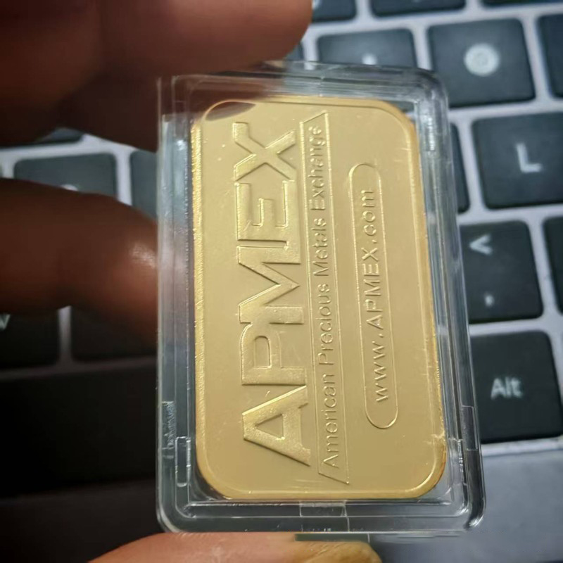1PC 1オンス 非磁性 APMEX シルバーゴールドバー  - Art Craft Bar のレビューと価格