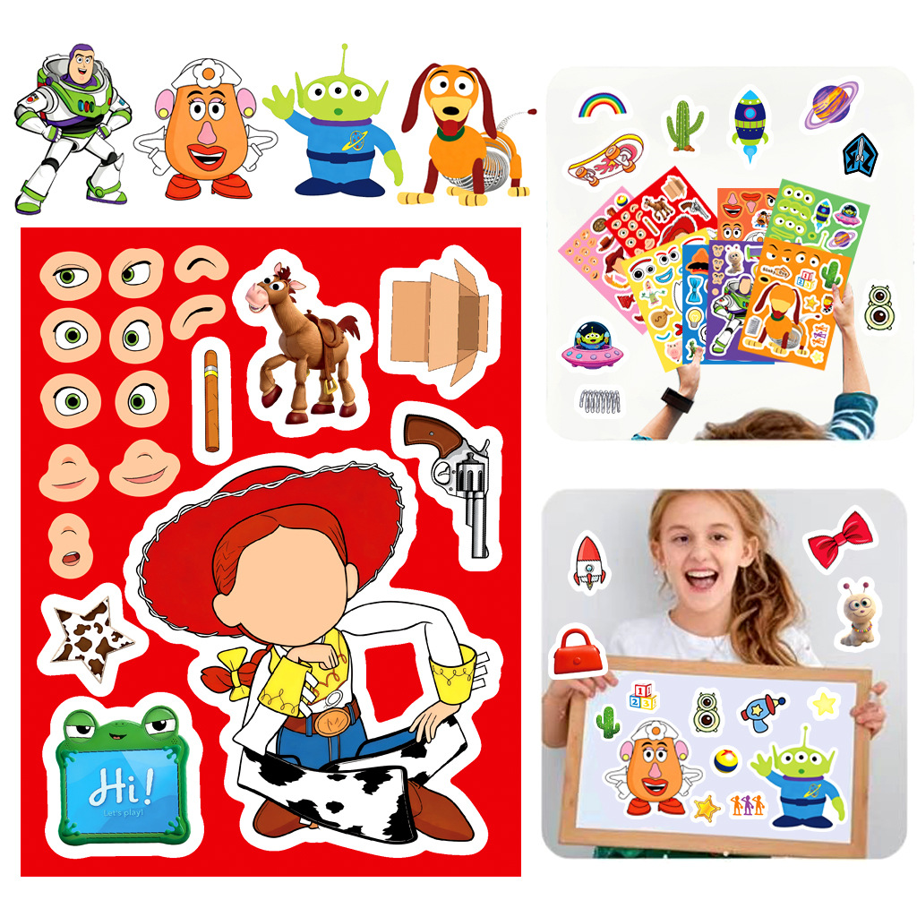 トイ・ストーリー5 メイク・ア・フェイス・ステッカー カート - Art Craft Activity のレビューと価格