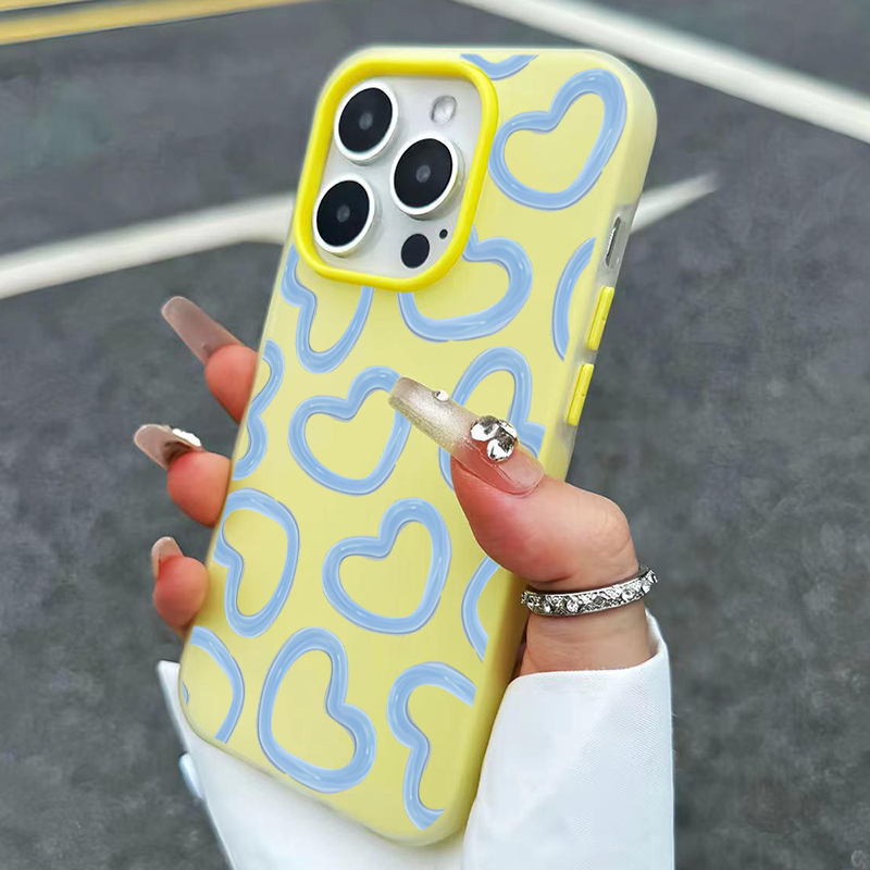 かわいい油絵風ハート柄のiPhoneケース（iPhone 1 - Art Craft Love のレビューと価格