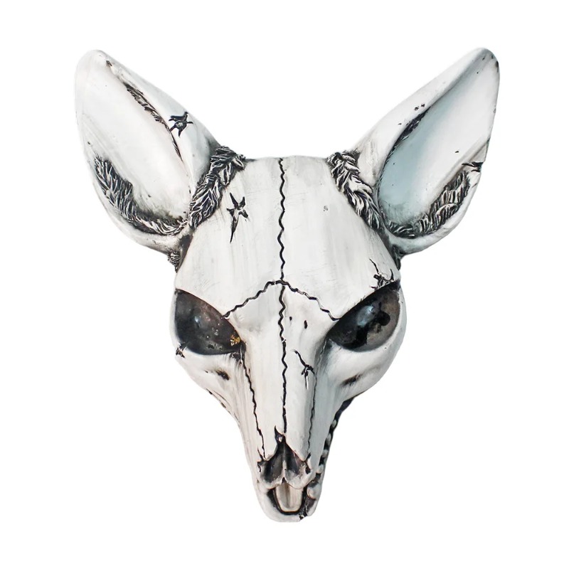 ステレオフォックススカル壁掛け飾り - 20CM ハロウィン - Art Craft Bar のレビューと価格