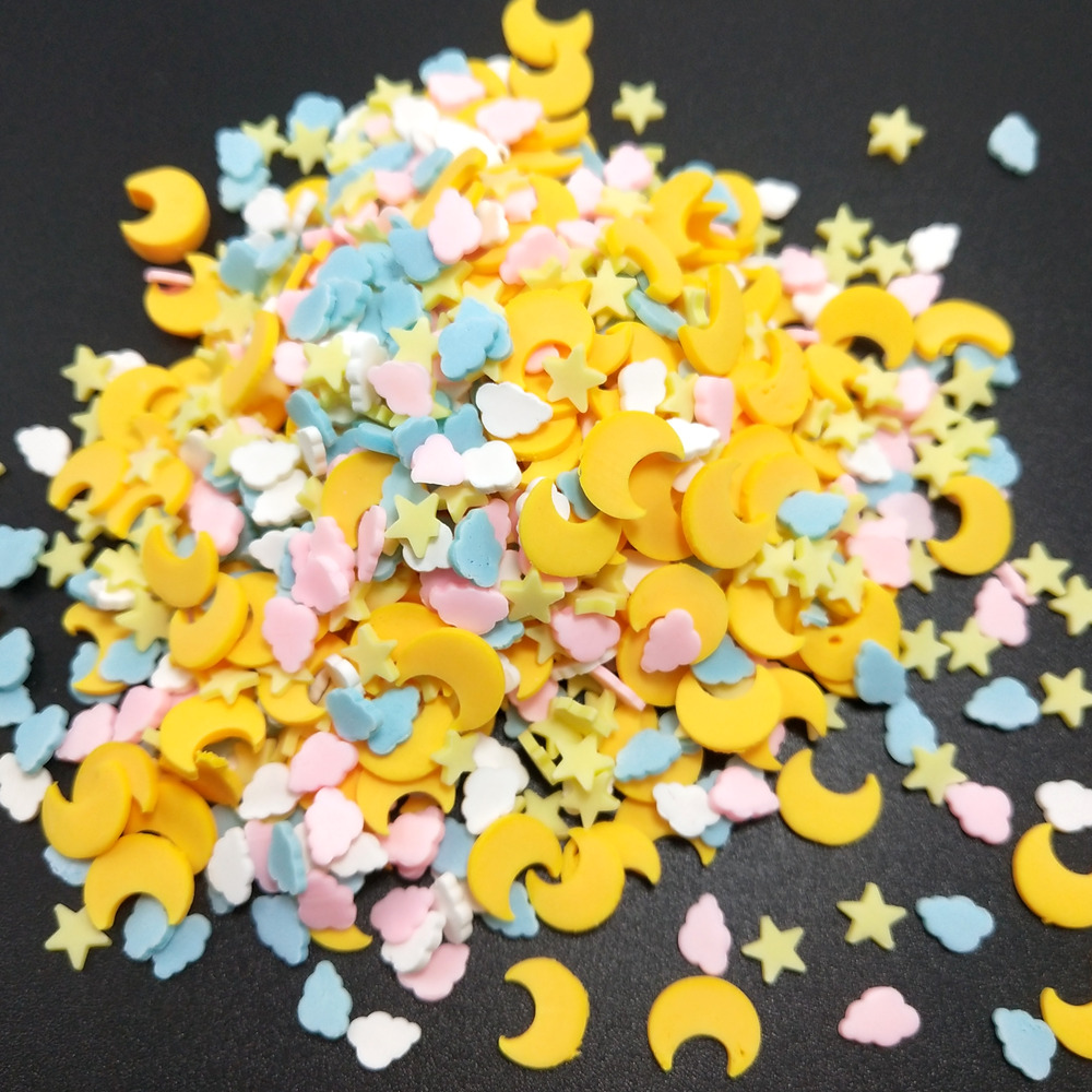 50gの黄色い星/雲のポリマー線,日曜大工のプラスチック製の - Art Craft Love のレビューと価格