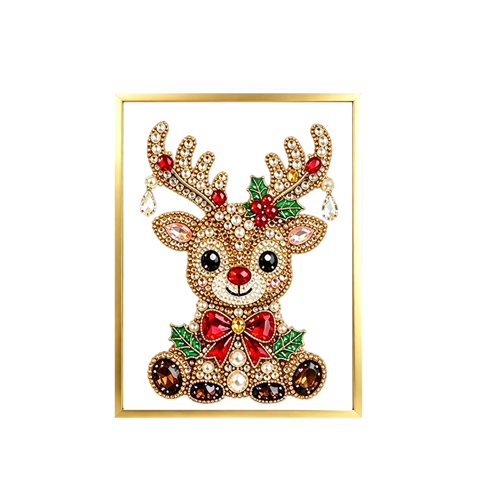 クリスマスDIYダイヤモンドペインティングキット 大人と子供 - Art And Craft Xmas Tree のレビューと価格