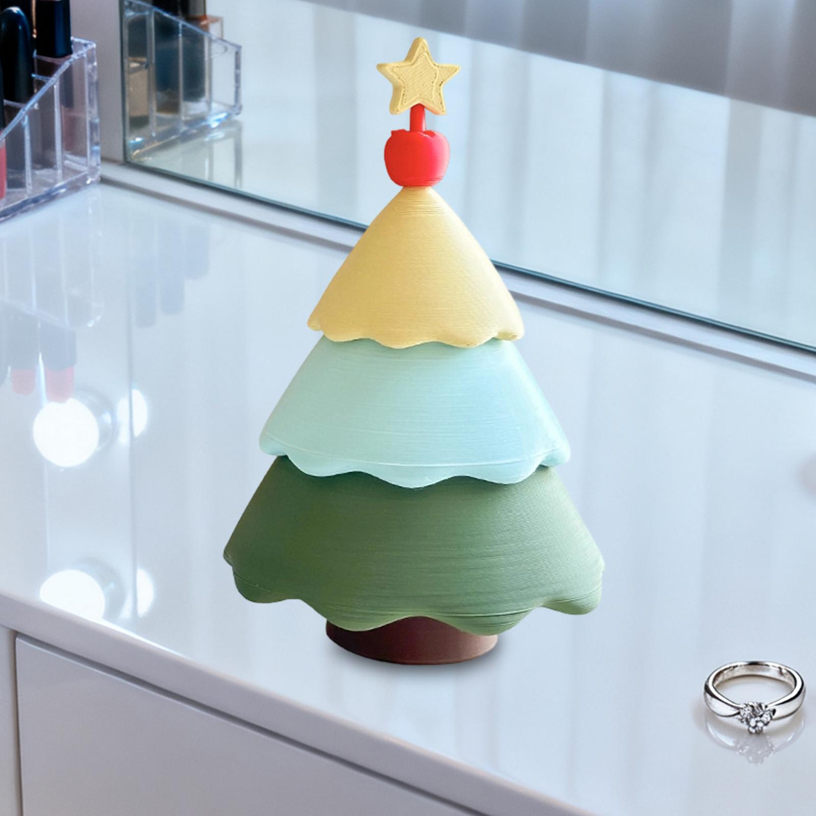 クリスマスツリー ジュエリーボックス 小さな記念品 誕生日プ - Art And Craft Xmas Tree のレビューと価格