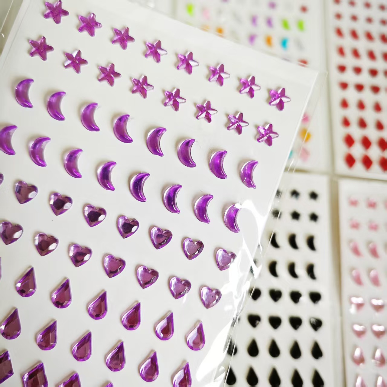 アクリル3D宝石ステッカーアート、クロスボーダー携帯ステッカ - Art Craft Decoration のレビューと価格